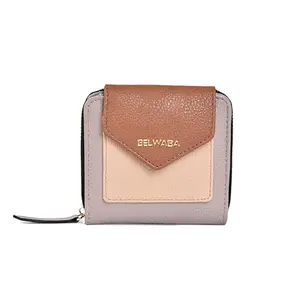 Belwaba | Faux Leather Multi Color Wallet for Women/Ladies
