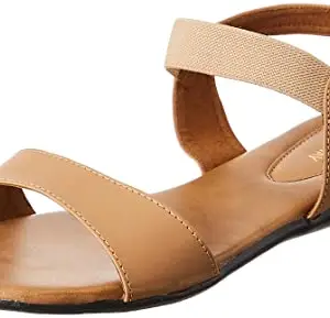 Walkway Walkway Women's Brown Fashion Sandals-4 UK (37 EU) (33-9902)