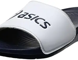 ASICS As003 White/Indigo Blue Sliders - 8 UK (42.5 EU) (9 US) (1173A006)