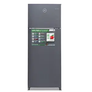 Godrej 244 L 3 Star Inverter Frost-Free Double Door Refrigerator Appliance (RF EON 244C 35 RCIF FS ST, Fossil Steel, 6 in 1 Convertible Freezer, Patented Cool Shower Technology, 2022 Model)