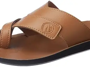 Aqualite Men PG-1294 Sandal, Black/Tan, 10 UK/India