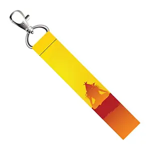 ISEE 360® Lord Shiva Lanyard Tag with Swivel Lobster for Gift Luggage Bags Backpack Laptop Bags L X H 5 X 0.8 INCH