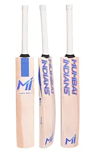adidas playR X Mumbai Indians Pro English English Willow Bat Cricket (Size: 6)