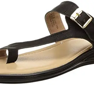 Aqualite Women's LHL00704L Black Slipper-UK 7 (41 EU) (LHL00704LBKBK07)