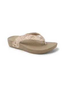 Carlton London Women Fashion Sandal,Beige,UK-8