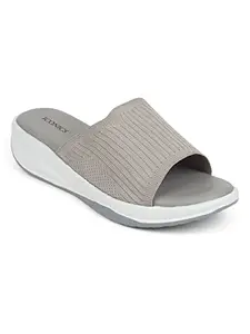 ICONICS Women's Heels, Grey, 7