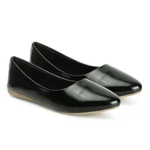 ICONICS Women Ballerina Colour-Black, Size-UK-6