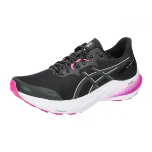 ASICS Womens GT-2000 12 LITE-Show - Black/Pure Silver Running Shoes, UK - 3