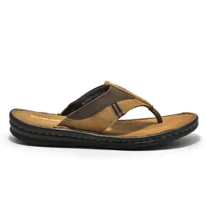 Woodland Men Camel Slipper