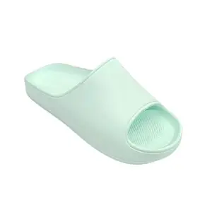 HEALTH FIT Extra soft Comfortable Sliders stylish flip flops Cushion and Bounce Women Thong Sliders Daily Use & Lightweight Casual wear Anti Skid Waterproof 5 UK Mint