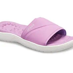 Crocs Reviva Purple Womens Slide