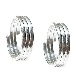 SMARNN Metal Toe Ring for Women (Pack of 2)