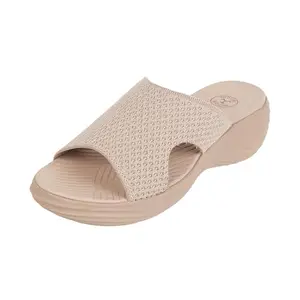 Mochi Women Wedge Heel Slip-on Sandal UK/8 EU/41 (41-172)