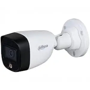 Dahua Wired 2MP 20 Mtrs Full Colour HD Bullet Camera DH-HAC-HFW1209CP-LED - White price in India.