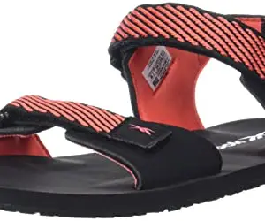 REEBOK Men Synthetic Epic Sandal PRO SWIM SANDALS BLACK - SEMI ORANGE FLARE UK 10