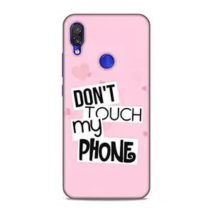 Screaming Ranngers Don’t Touch My Phone/Attitude 3D Printed Back Cover for Redmi Note 7, Redmi Note 7S, Redmi Note 7 Pro
