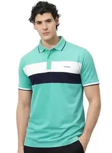 ADRO Multicolour Polo T Shirt | 100% Cotton Mens Polo Tshirt | Regular Fit Half Sleeve Cut & Sew Polo T-Shirt for Men