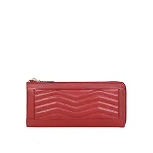 Hidesign womens BOULEVARD WI SB Medium Red Sling Wallet