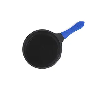 FeRus Cast Iron Pre-Seasoned Omelette Chilla Maker Tawa with Handle Cookware Vessel Kallu Flat Pan Cooking and Frying Tadka Pan for Kitchen Home (7 Inch) price in India.