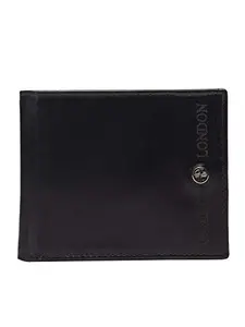 Carlton London Mens Leather Multi Card Wallet Black (8906030258232)