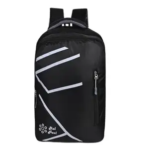 25 L Black Casual Waterproof Laptop Bag/backpack For Men Women Boys Girls/office School College Teens & Students (Black)