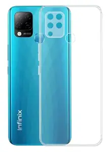 ASLIVE Back Cover for Infinix Hot 10 Mobile for OG Transparent Silicon Back Cover Pack of 1