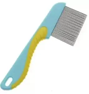 GEETA SWACHH Phiz Beauty Lice Comb Long Handle New Lice Treatment Comb for Head Lice/Nit Lice Egg Removal Stainless steel Long Teeth For Men Women