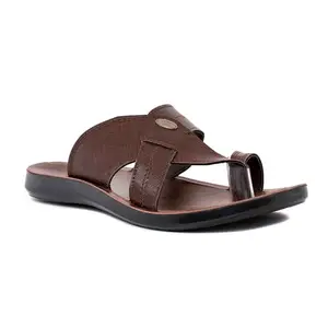Khadim's Brown Casual Slip On Sandal for Men (4731614)