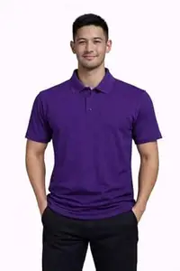 Walrus Men Stylish Solid Casual Polo Tshirt|Mars T Shirt with Pocket White Colour M Size|Breathable & Comfortable |Pack of 1|