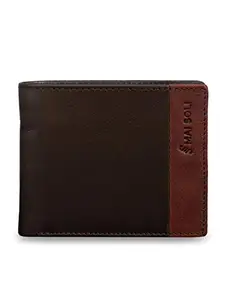 Mai Soli Brown Genuine Leather Men's Wallet (MW-3565BR)