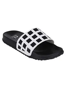 Carlton London Men Casual Flip Flop Black 45 UK