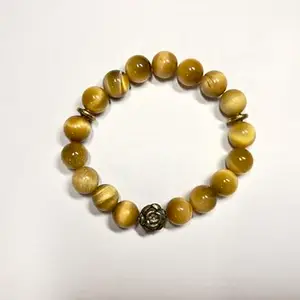 Blue Lock Accessories Golden Tigereye (10mm) Bracelet