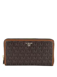 Da Milano Genuine Leather Brown Ladies Wallet (LW-10191)