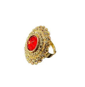 Fashion Rings for Women and Girls (Red)