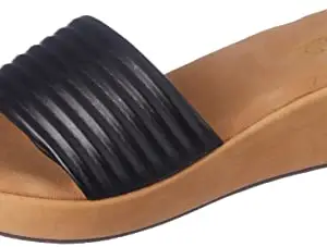 Inc.5 Wedges Fashion Sandal For Women_990126_BLACK_4_UK