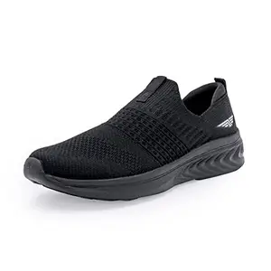 Red Tape Men's Black Sports Walking Shoes - Utmost Comfort, Arch Support, Dynamic Feet Support, On-Ground Traction, Soft-Cushioned Insole, Perfect for Walking & Running-8