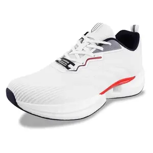 Campus Men's CORA Running Shoes WHT/Navy - 7UK/India