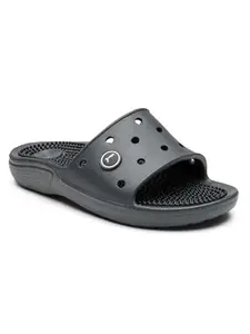 Welcome PURE Men's Sliders/Slippers Lightweight Super Flexible Arch Support Durable Anti Skid & Stylish Dailywear Sliders/Slippers for Men M-PURE-75-D.GRY_9