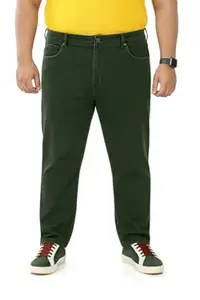 Pluss Tribe - Plus Size Jeans for Men - Denim Jeans - Ideal for Casual, Office Available Sizes : 40 to 52