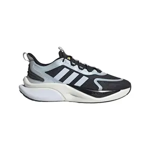 adidas Mens Alphabounce + CBLACK/HALBLU/Owhite Running Shoe - 12 UK (IG3583)