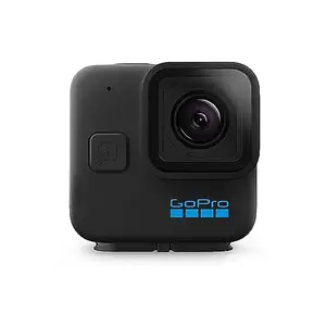 GoPro HERO11 Black Mini- Compact Waterproof Action Camera with 5.3K60 Ultra HD Video, 24.7MP Frame Grabs, 1/1.9" Image Sensor, Live Streaming, Stabilization, Digital Zoom price in India.