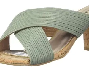 Inc.5 Womens Cone Heel Sandals 100772GREEN