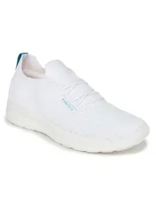 ABROS Women ASSL0135N White/Turquoise Jenny-N Shoe UK-6