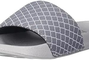 Carlton London Men's Slipper (CL-M-ABS-MF-104_Grey), 8 UK