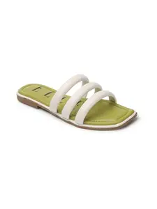 ELLE Women Sandal,White,UK-5