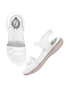 Shoetopia Women's Girls-Doctor-1270 Sandal-8 Kids UK (Girls-Doctor-1270-White)-EU41