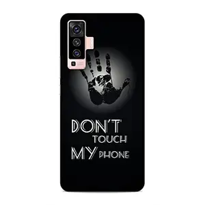 Screaming Ranngers Don’t Touch My Phone/Quotes 3D Printed Back Cover for Vivo X50