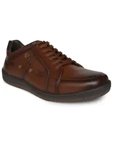 Buckaroo FAMEL Genuine Leather Casual Shoes for Mens Tan
