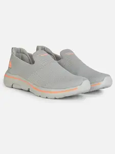 Aqualite Men NEXA(Advance) Shoes, L.Grey/Orange, 8 UK/India