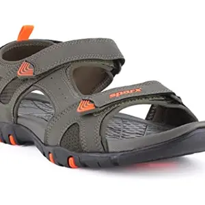 Sparx mens SS0583G Oliveneon Sandal - 10 UK (SS0583GOLNO0010)